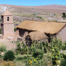 The adobe church of Socaire